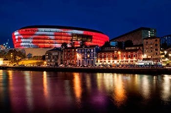 Actividades gratuitas con los cursos de español estadio de futbol de San Mamés