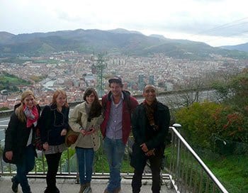 Actividades gratuitas con los cursos de español lugares naturales de Bilbao Artxanda