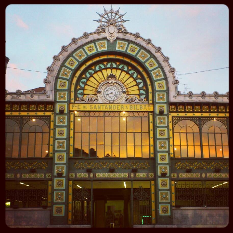 Estación de Santander en Bilbao