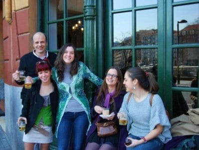 Estudiantes del Curso de Profesores de Español