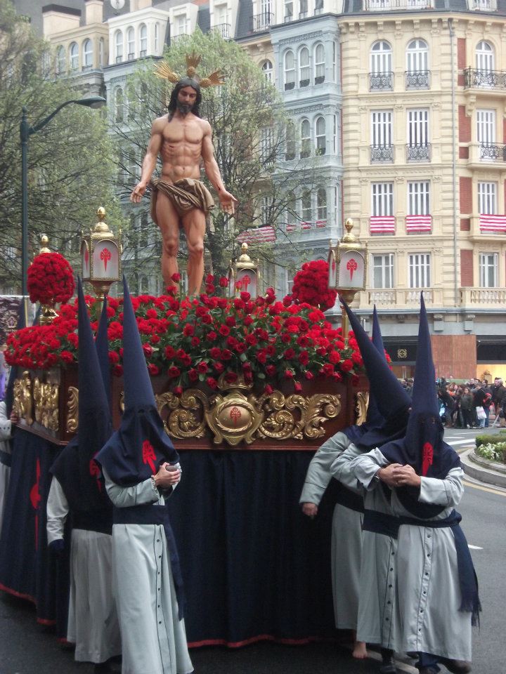 Procesión de Semana Santa en Bilbao